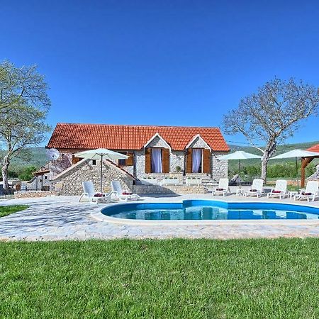 منزل الضيف Biorine  في Dalmatia Stone House - Heated Pool المظهر الخارجي الصورة