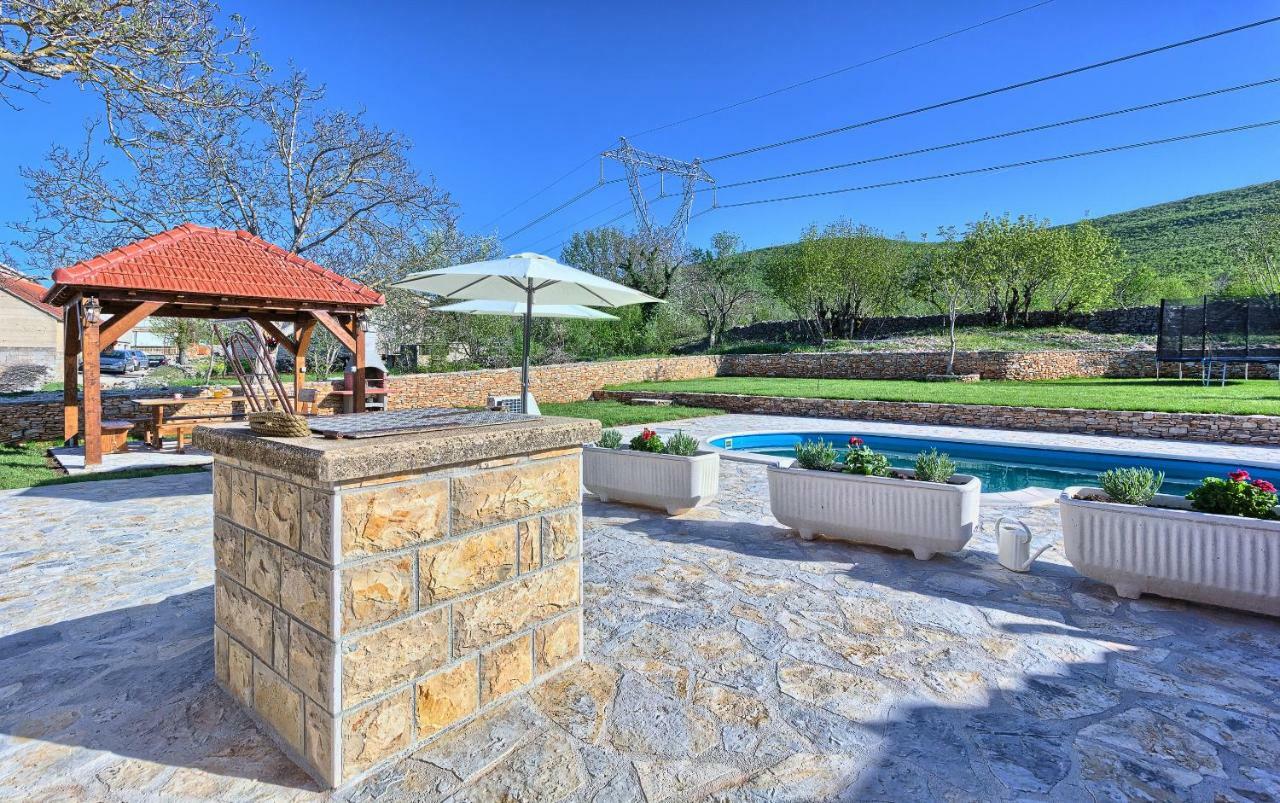 منزل الضيف Biorine  في Dalmatia Stone House - Heated Pool المظهر الخارجي الصورة