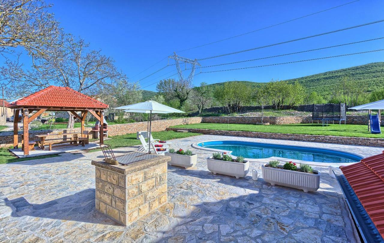 منزل الضيف Biorine  في Dalmatia Stone House - Heated Pool المظهر الخارجي الصورة